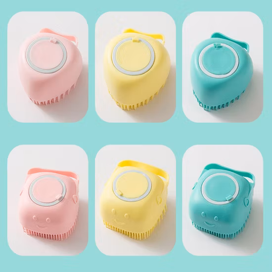 Silicone Pet Baby Multifunctional Bath Massage Brush