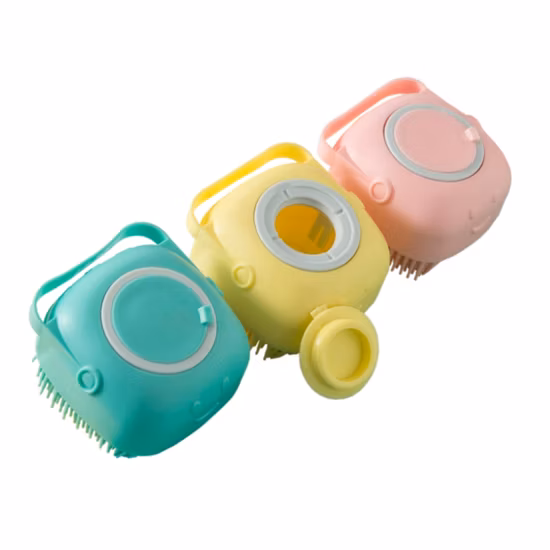 Silicone Pet Baby Multifunctional Bath Massage Brush