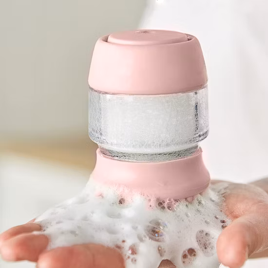 Cepillo del champú del baño del perro del gato del cepillo del masaje de la ducha del animal doméstico del silicón al por mayor de la fábrica