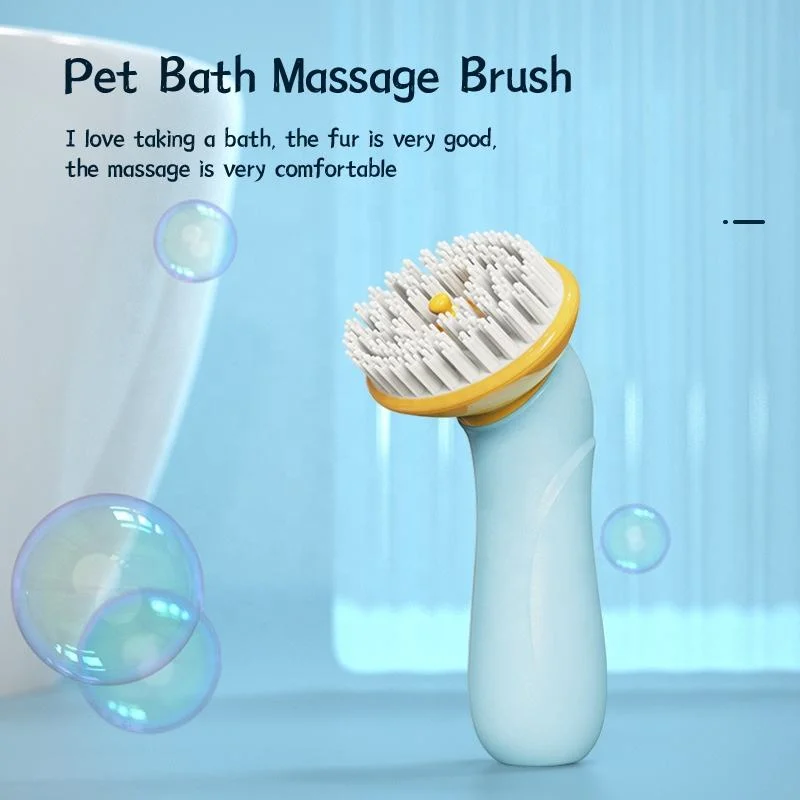 Hot Sale Shampoo Dog Cleaning Grooming Tools Pet Bath Brush