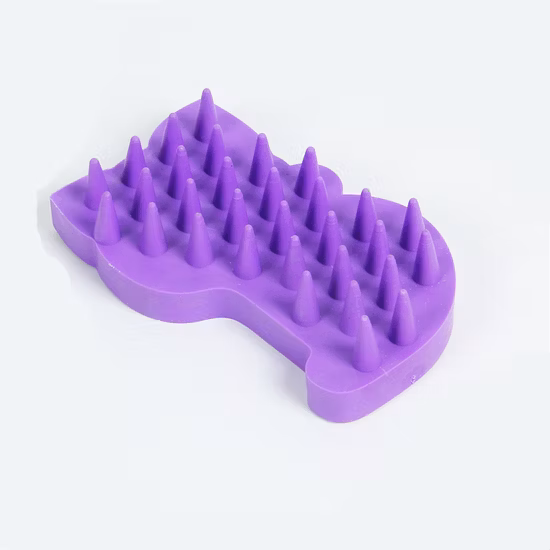 Pet Cleaning Supplies Soft Silicone Dog Bath Shampoo Cat Massage Brush Rubber Bristle Shower Grooming