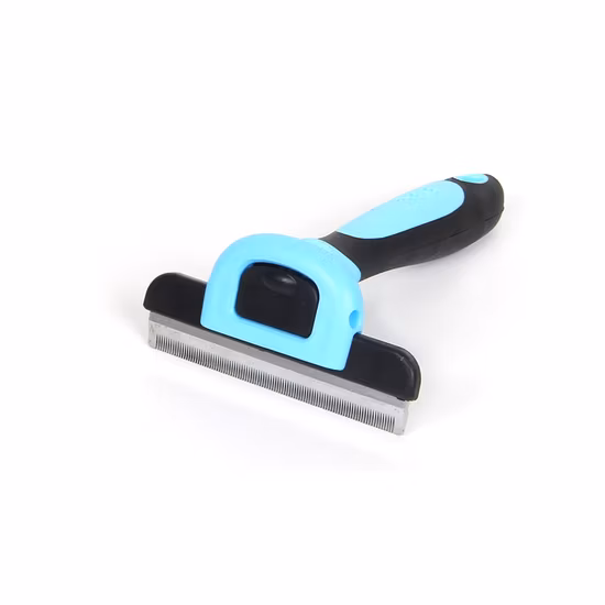 Wholesale Customized Pet Hair Removal Comb Dog Fur Dematting Trimmer Cat Deshedding Brush Grooming Tool