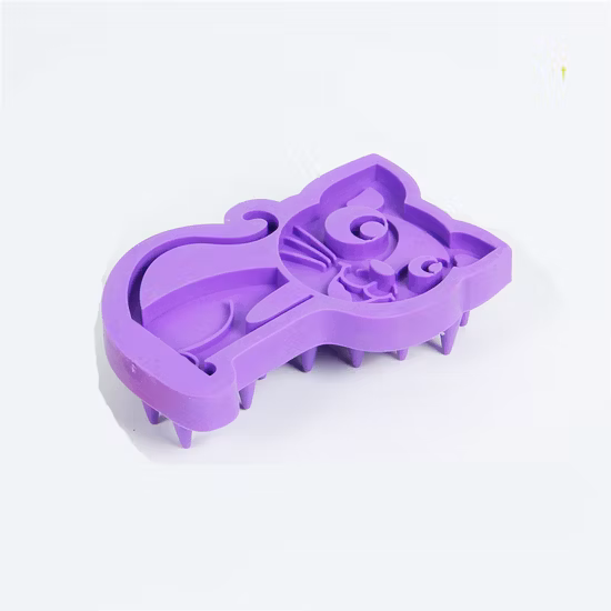 Pet Cleaning Supplies Soft Silicone Dog Bath Shampoo Cat Massage Brush Rubber Bristle Shower Grooming