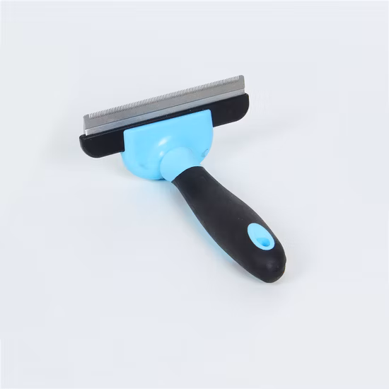 Wholesale Customized Pet Hair Removal Comb Dog Fur Dematting Trimmer Cat Deshedding Brush Grooming Tool