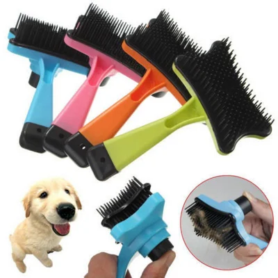 Pet Dog Cat Hair Grooming Slicker Peine Cepillo para branquias